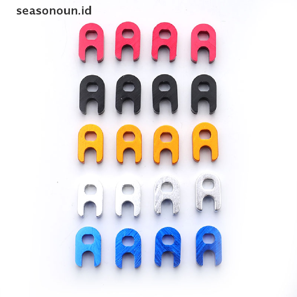 (seasonoun) 4pcs / set Inti Katup Presta Aluminum Untuk Sepeda