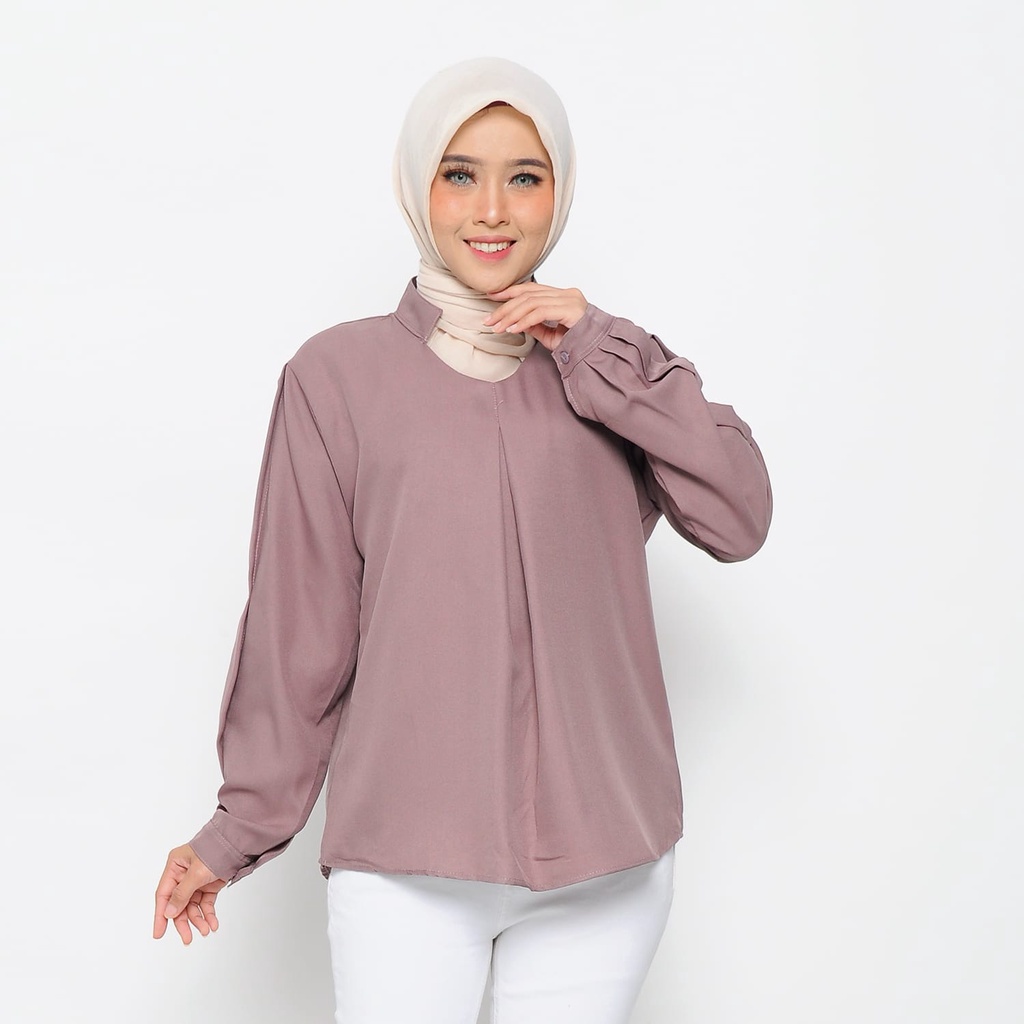 ATASAN STELLA BLOUSE WANITA TERBARU OVERSIZED