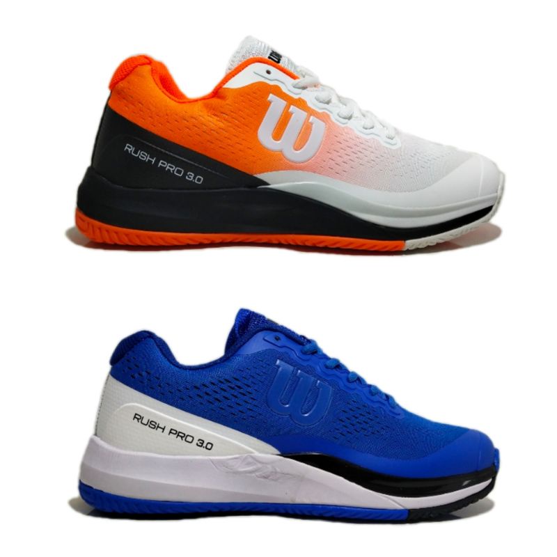 sepatu tenis wilson Rush pro 3.0 Sepatu olahraga pria original bnib