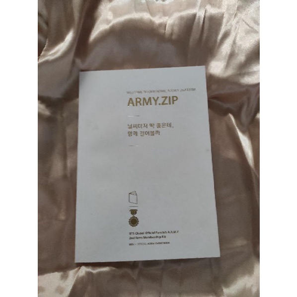 (Booked) BTS Event Book - Official Goods Army Membership 2nd Term