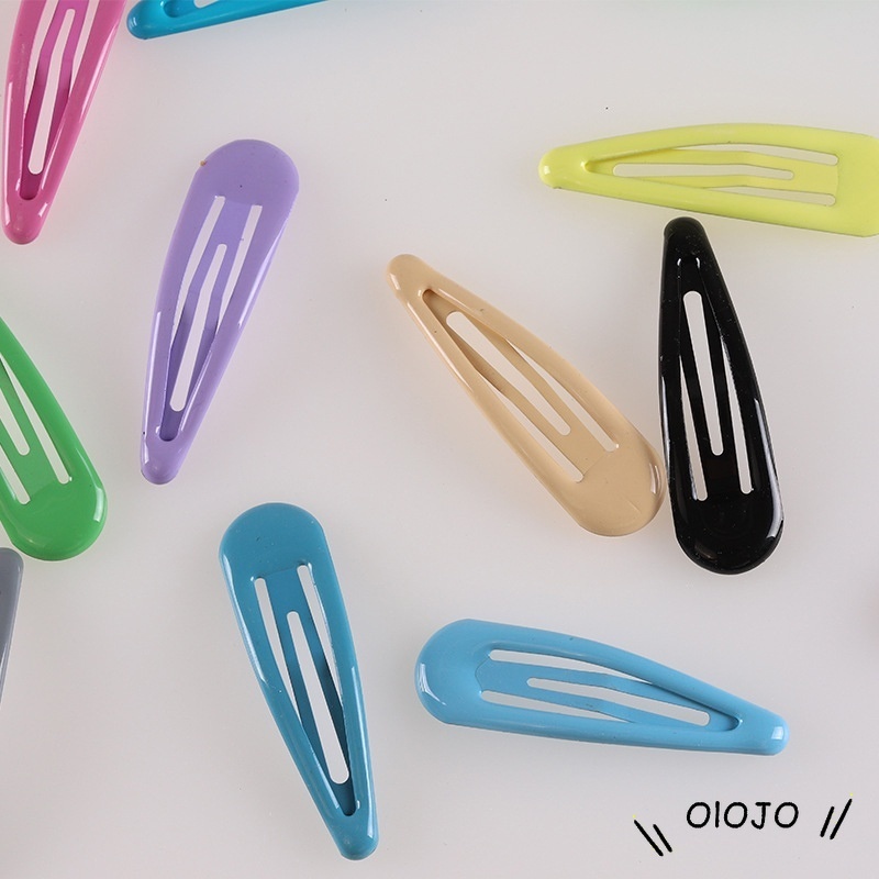 1Pc Jepit Rambut Wanita Bentuk Biji Melon Warna Permen Untuk Pesta / Hadiah - ol