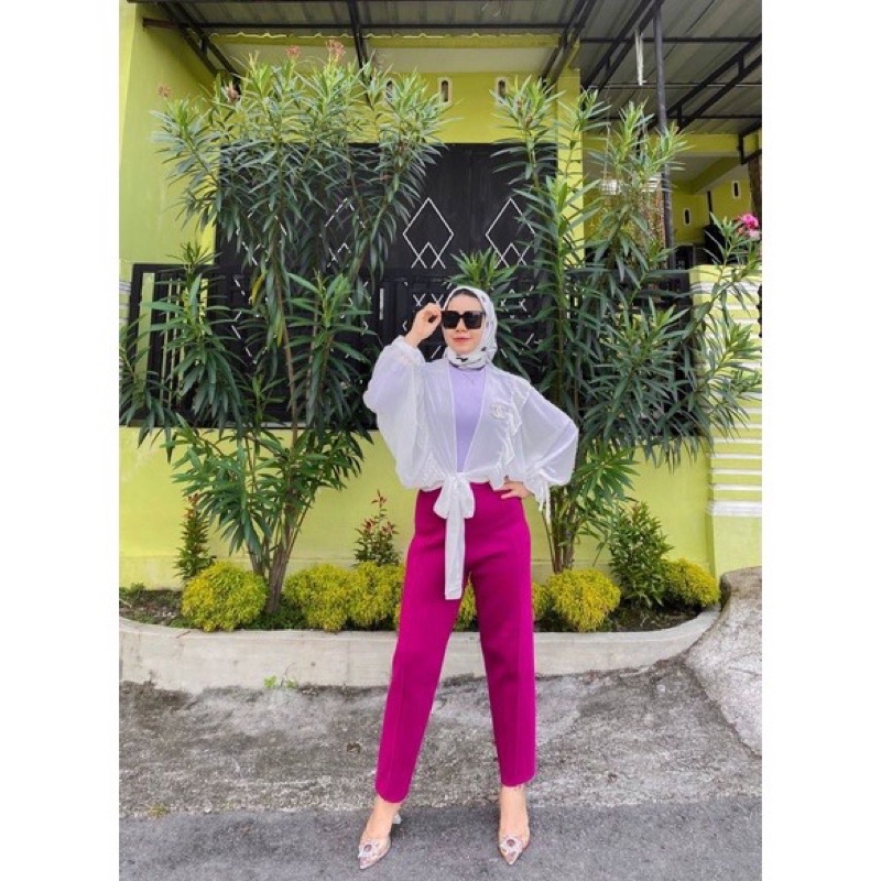 Riana Knit Pants / Celana Rajut Import Wanita