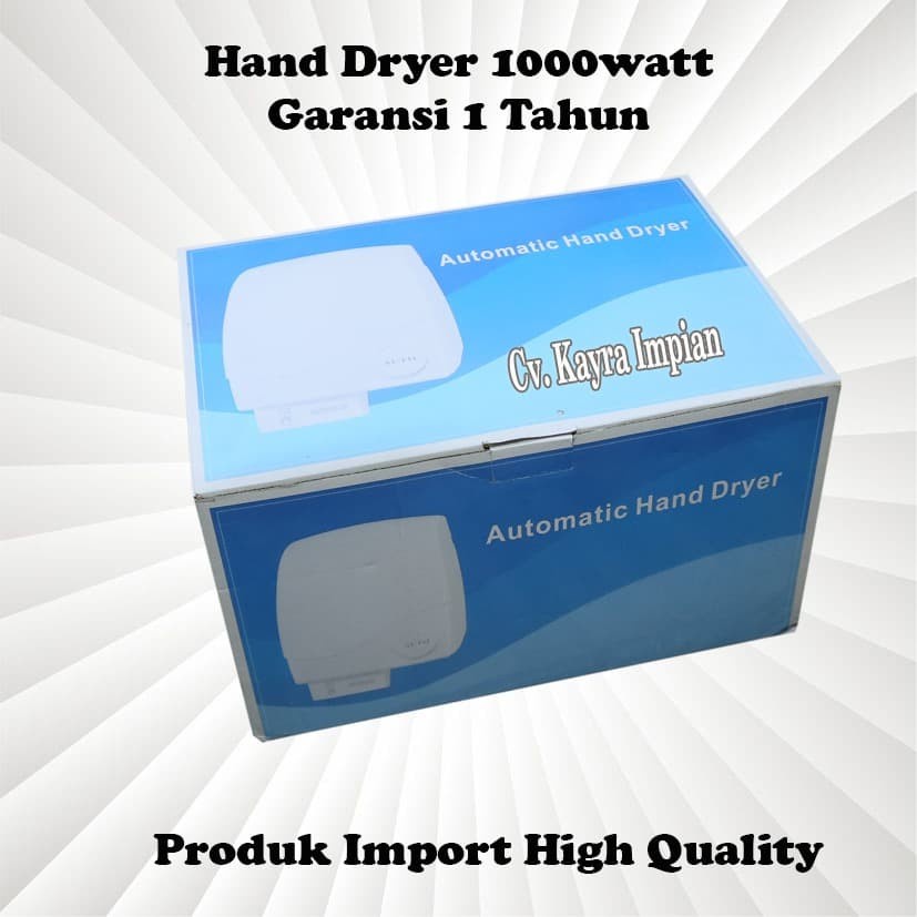 Hand Dryer 1000watt Pengering Tangan