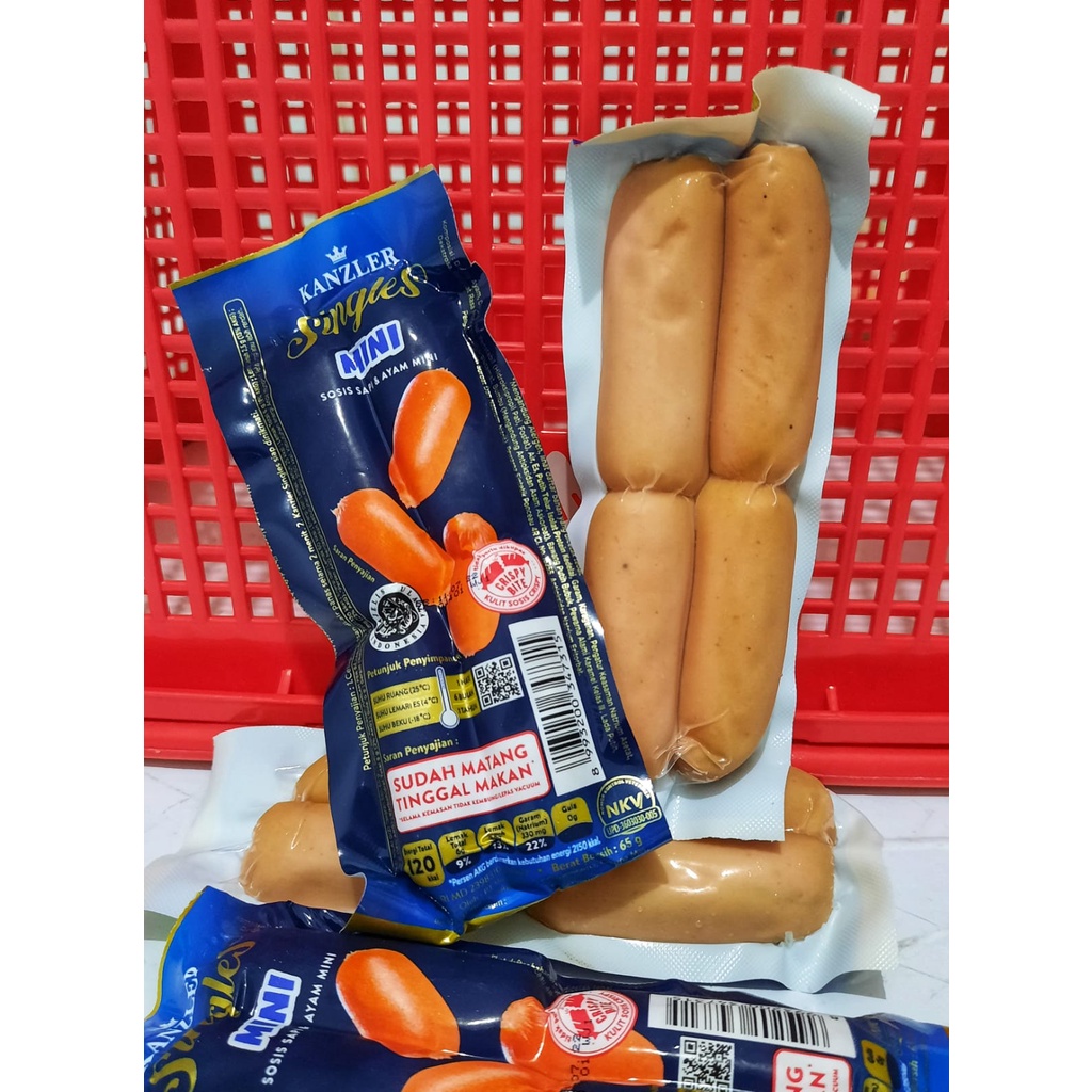 

Kanzler Sosis Singles MINI 65 Gram Gr