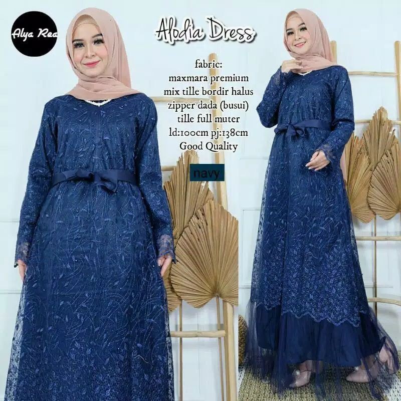 GAMIS BROKAT GAMIS KONDANGAN GAMIS RAMADHAN DRESS TILLE IMPORT GAMIS TILLE