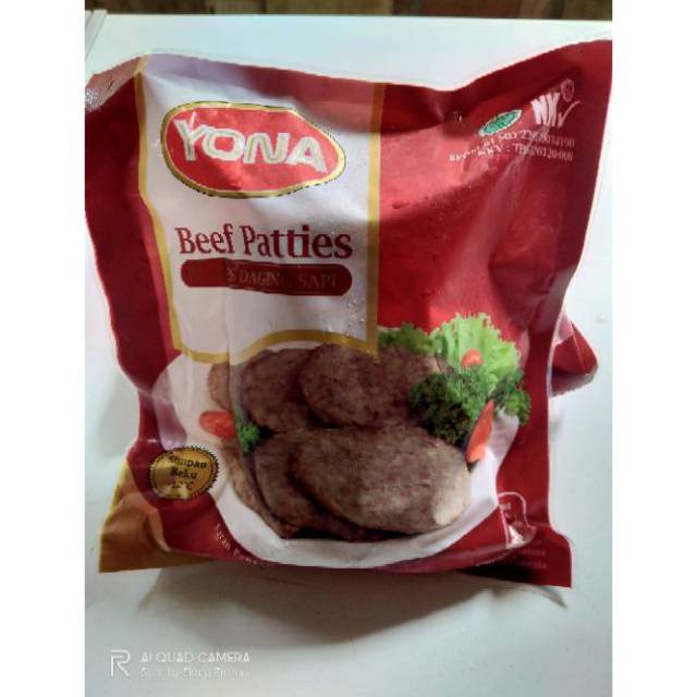 Yona Beef Patties isi 10