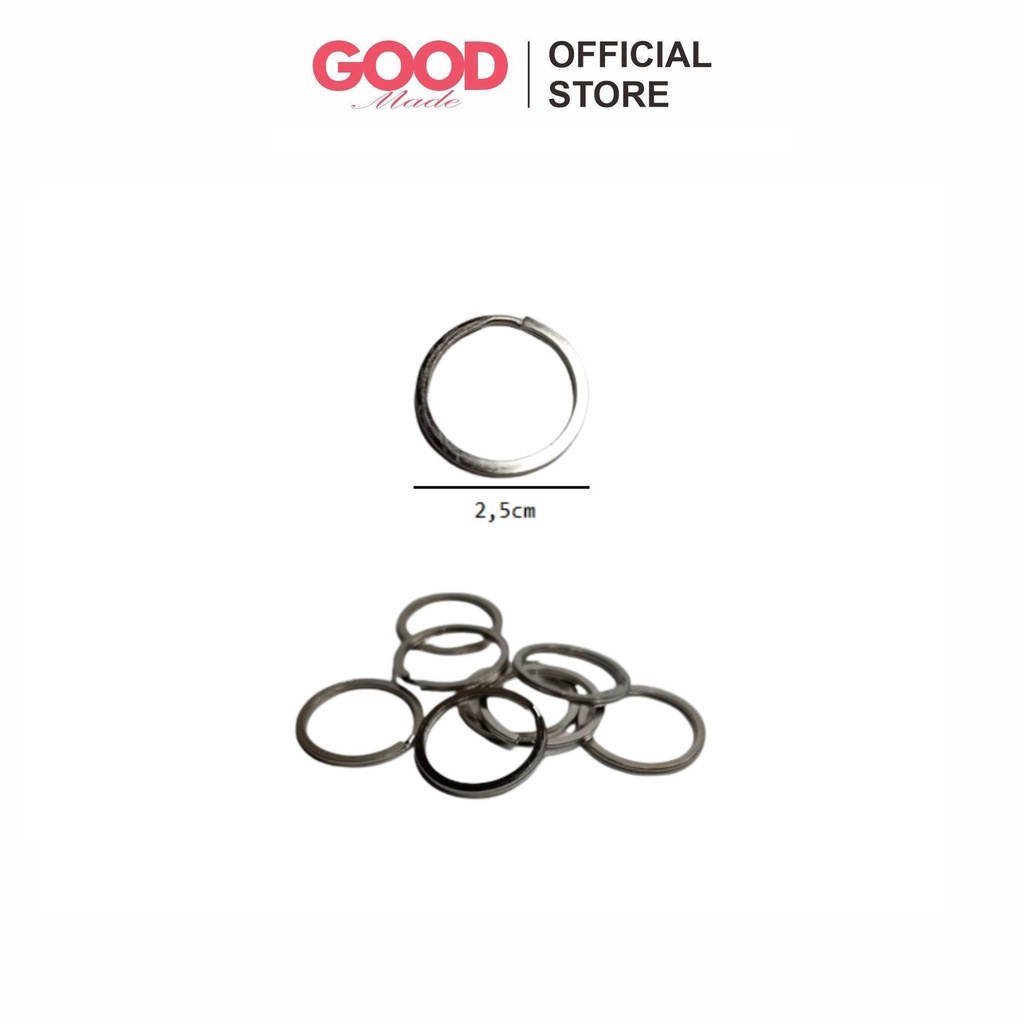 GOOD MADE - RING GANTUNGAN KUNCI TEBAL 2,5cm | COD