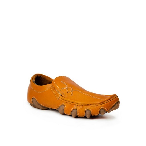 ANTONIO - BLACK MASTER ORIGINAL | Sepatu Kulit Slip On Round Toe Casual Santai Sol tanam