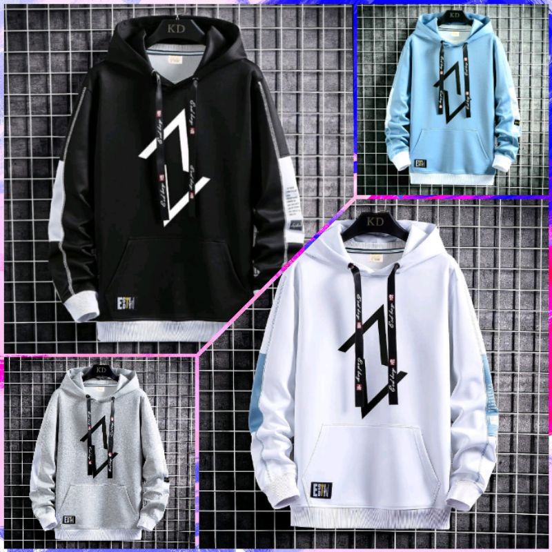 Sweater pria AV HOODIE | Sweater Murah Bahan flece tebal | ALLsize