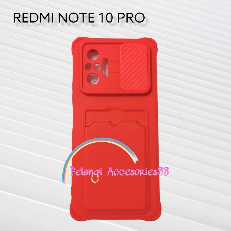 CASE REDMI NOTE 10 PRO CASE SOFTCASE SLEDING WARNA WARNI