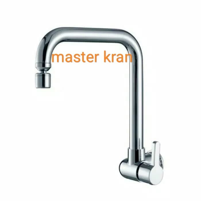 kran kichen sink tembok FT8807RL/kran cuci piring dari tembok mdl toto