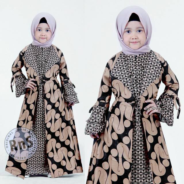 Gamis anak Batik