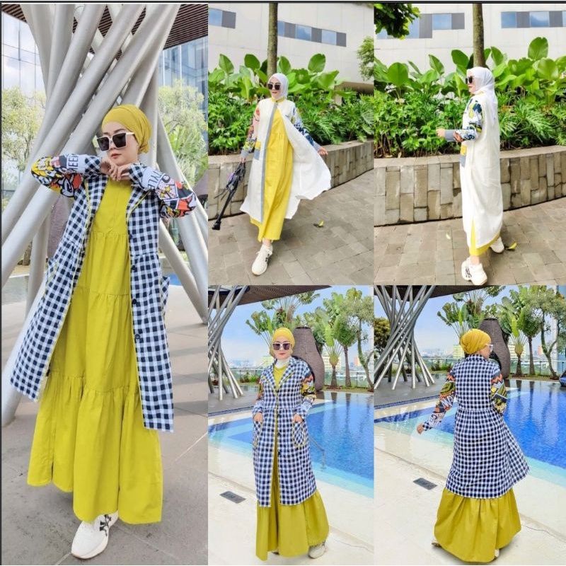 Abaya shaggy set by meera|| Abaya shaggy set