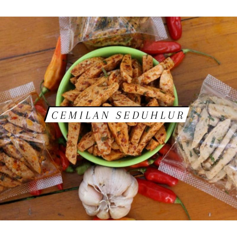 

Basreng kriuk pedes daun jeruk
