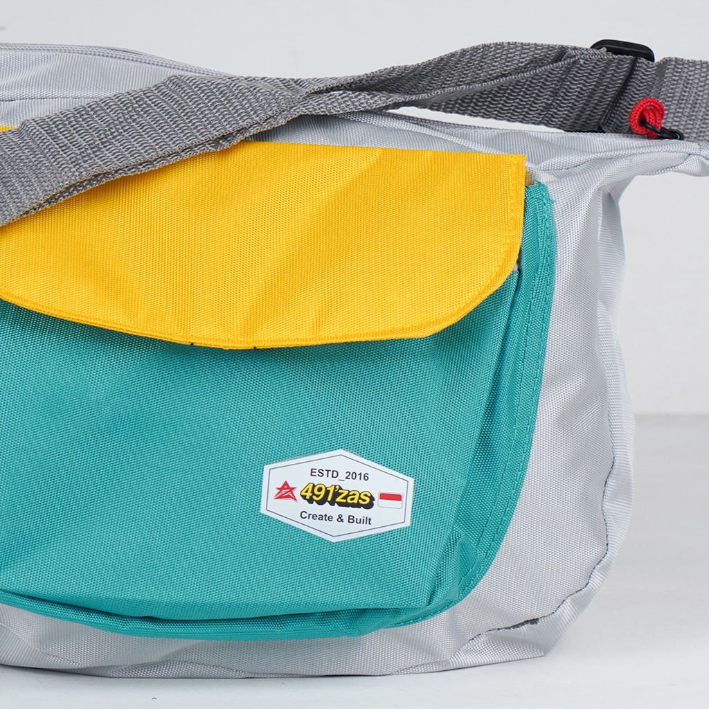 Tas Selempang Waterproof Ukuf Sling Bag Zamzam  Selempang Bahu Pria Wanita