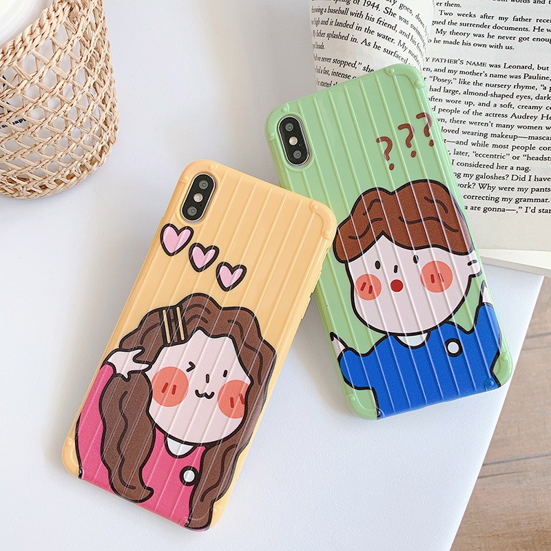 Couple Koper Softcase Oppo A5 2020 A9 2020 A37 A39 A83 A71 f11 Samsung A20 A30 J7prime J2prime R4a