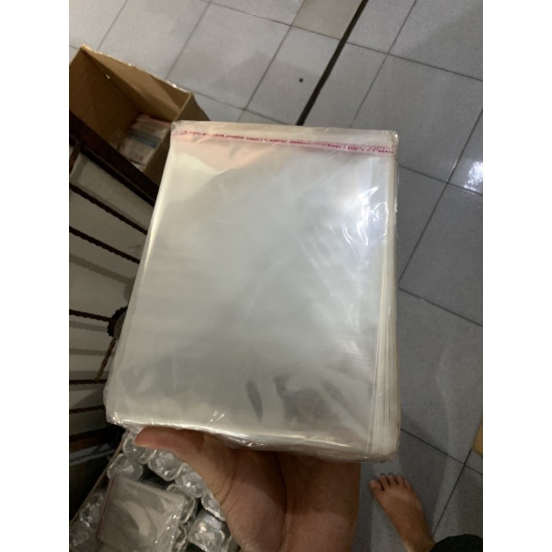 

plastik opp 15x18 bahan tebal 0.04 isi sekitar 100lembar