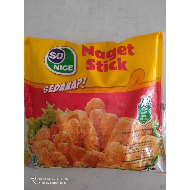 Nuget Ayam So Nice koin 250gr