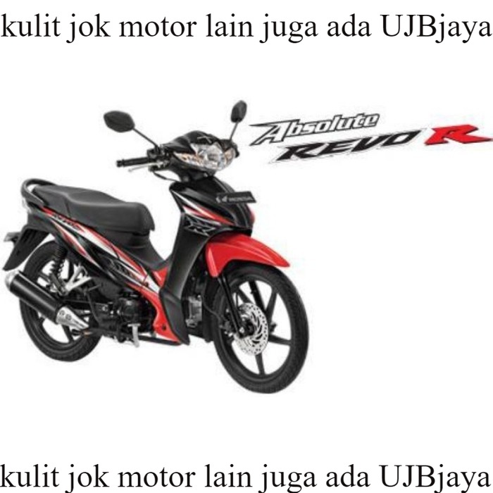 Sarung Jok Motor Revo Absolute Original / BAHAN ORI Kulit Jok Motor Revo Absolute S29