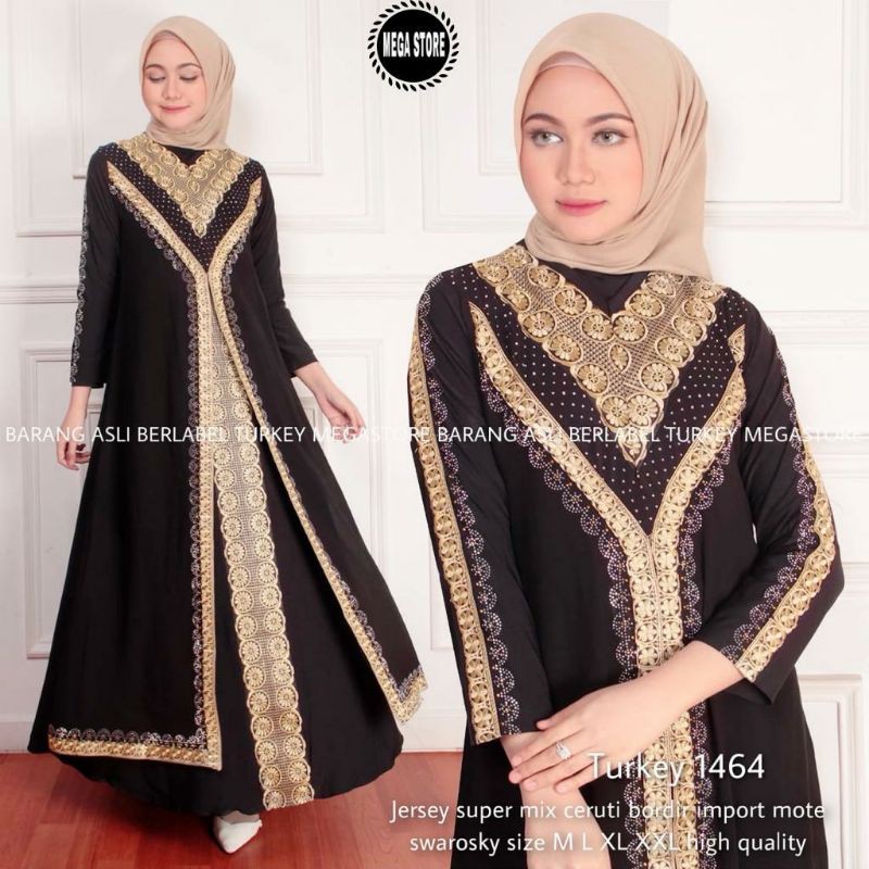 GAMIS ABAYA BORDIR TASIK