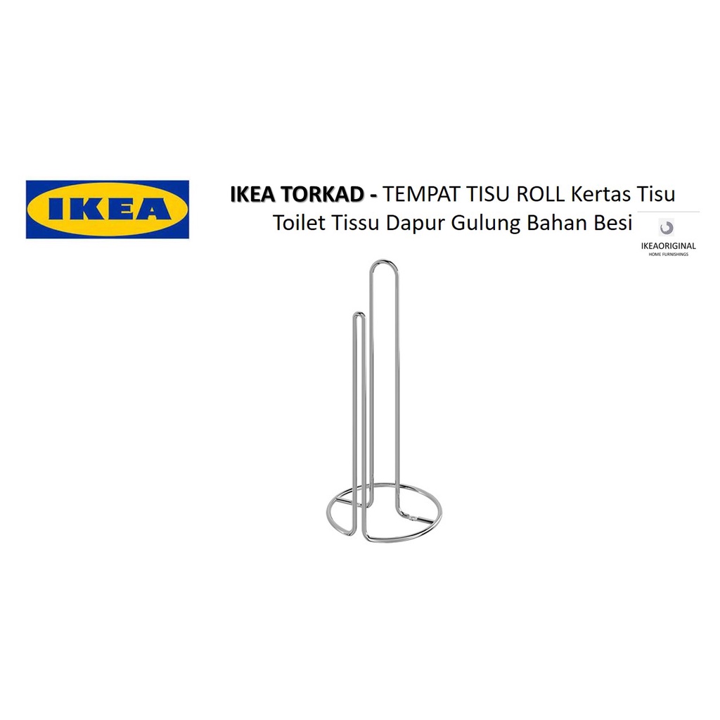 TOORKAD TEMPAT TISU ROLL Kertas Tisu Toilet Tissu Dapur Gulung Bahan Besi