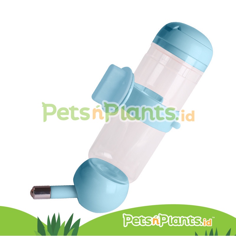 Pet Water Drinking Bottle - Botol Tempat Minum Hewan Anjing Kucing Kelinci BUKA ATAS