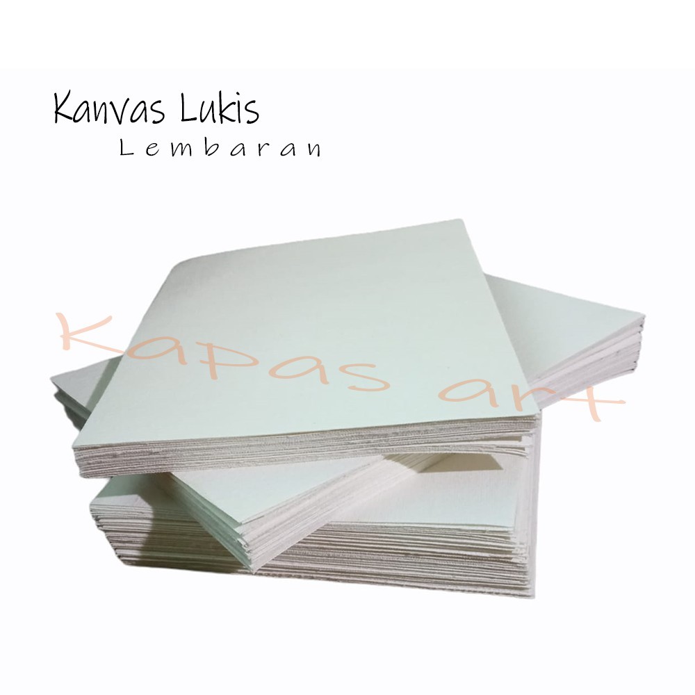 

Kanvas Lukis Lembaran 20x15cm Siap Pakai