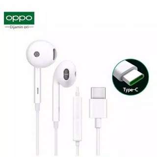 Headset Earphone Handsfree OPPO R17 FIND X PRO Original Colokan Type C