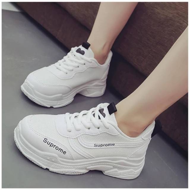 abbushoes Md 903  Sneakers Wanita Santai - Sintetis 3cm-2