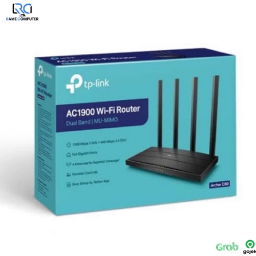 TP-LINK Archer C80 AC1900 Dualband MU-MIMO Gigabit Router