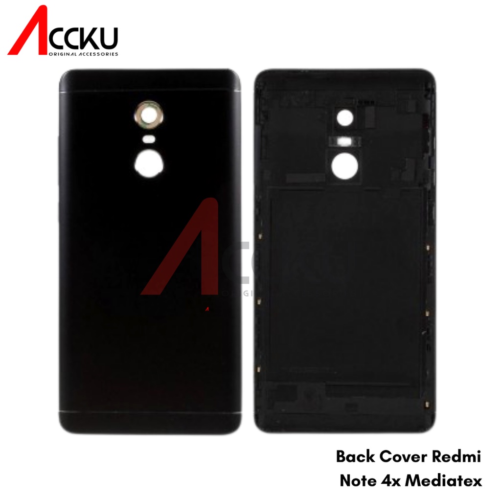 TUTUP BELAKANG XIAOMI REDMI NOTE 4  MEDIATEK BACK COVER XIOMI REDMI NOTE 4 MEDIATEK HIGH QUALITY