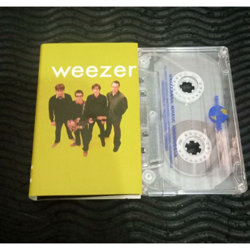 Kaset Pita Cassette Tape Weezer - self titled - Britpop oasis blur