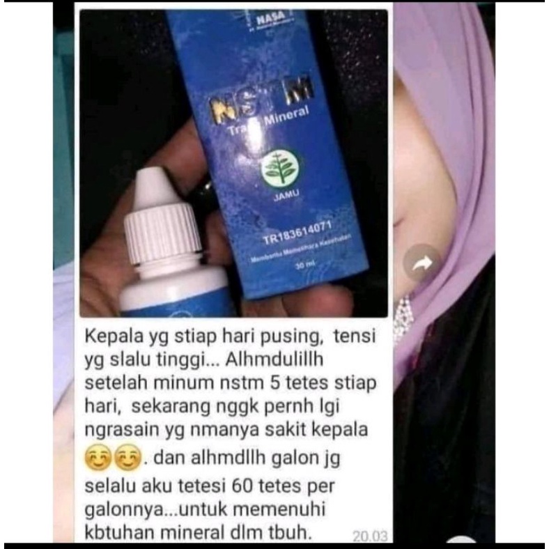 NSTM NASA TRACE MINERAL |  NSTM NASA ORIGINAL 100% | NSTM PRODUK NASA TETES MATA | NSTM OBAT SEGALA 