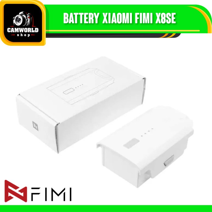 {adenastore} Xiaomi Fimi X8 SE Battery - Baterai - Batre 2022 Murah