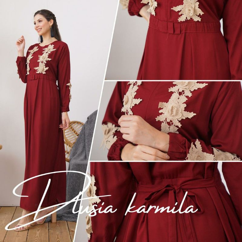 SALE ORIGINAL daster arab bandung murah dlusia karmila rayon busui