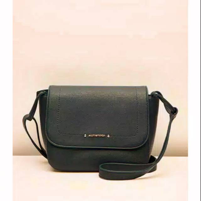 Sophie Paris Tas Selempang Wanita Fixie Warna Biru Navy Bahan Kulit sintetis 100% Good Quality