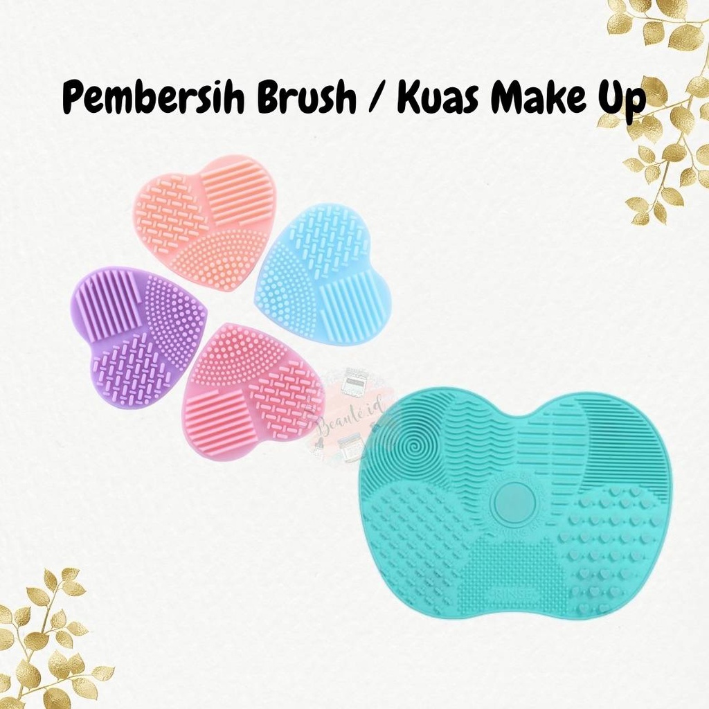 Pembersih Brush Make Up Silikon Pad Pembersih Kuas Make Up / Brush Cleanser Pad High Quality