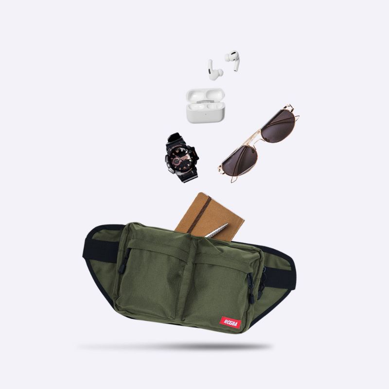 WAIST BAG TAS DADA TAS PINGGANG TAS DEWASA TAS PRIA ROGBA