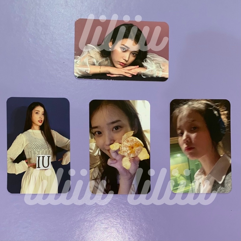 IU LILAC Merch Photocard [PC] Official