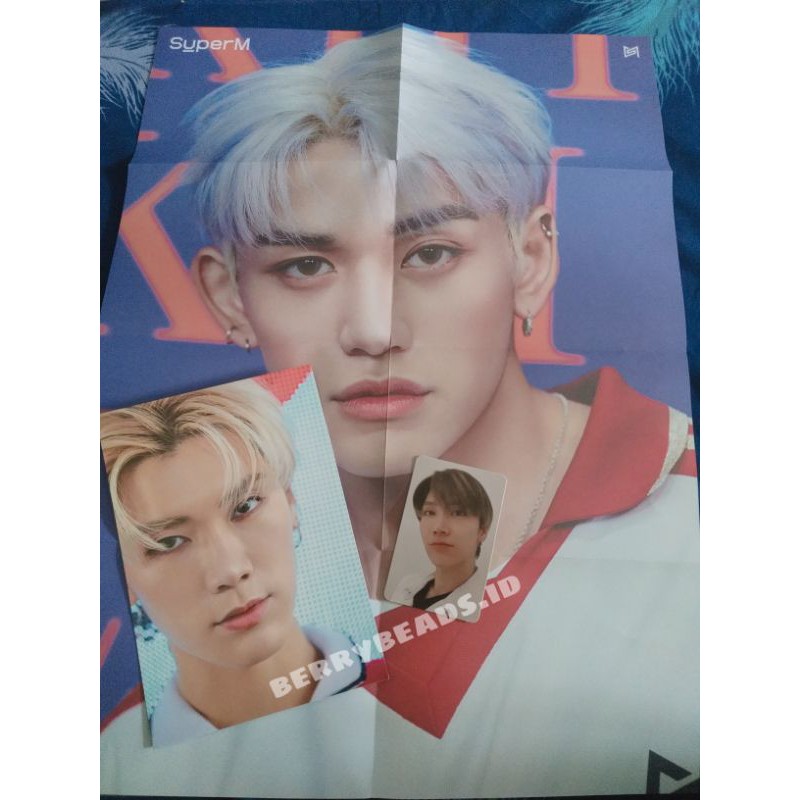 PC TEN POSTCARD TEN FOLDED POSTER LUCAS SUPERM SUPERONE ASIA VER