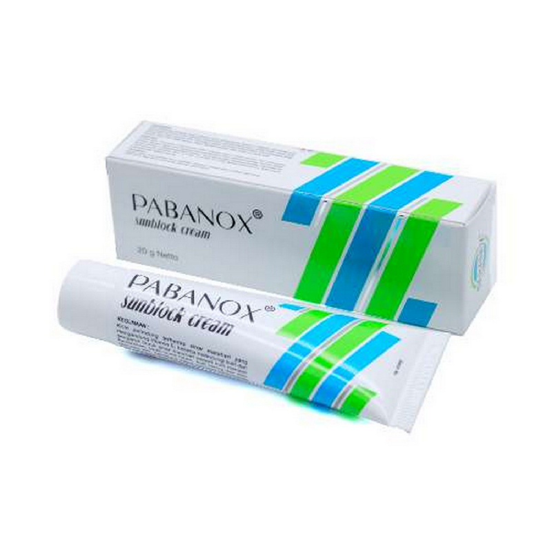 PABANOX SUNBLOCK CREAM 20 GR MELINDUNGI KULIT DARI SINAR MATAHARI