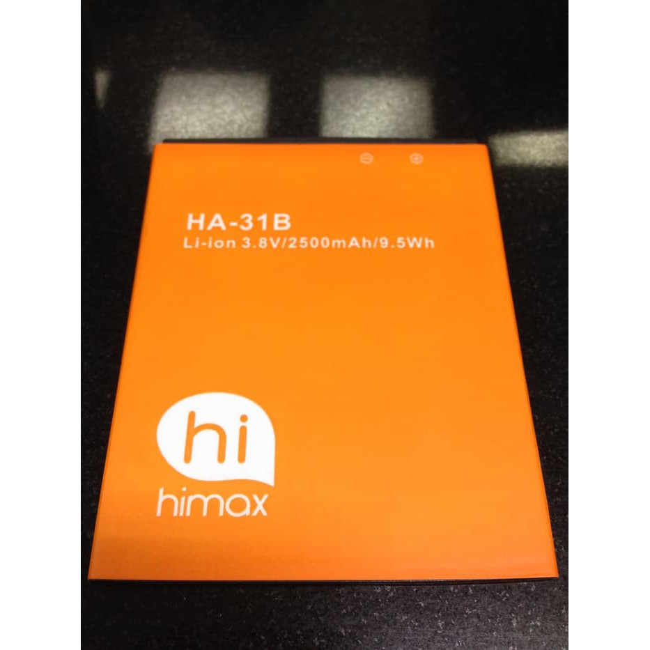 [termurah] Baterai Himax Polymer X HA-31B 2500Mah Original OEM Non Packing