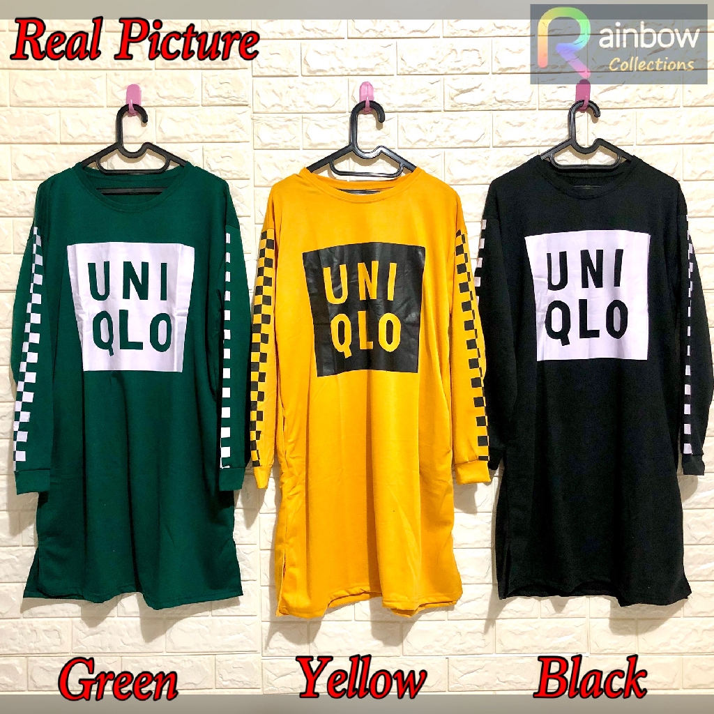 TUNIK UNI - BAHAN BABY TERRY TEBAL DAN HALUS