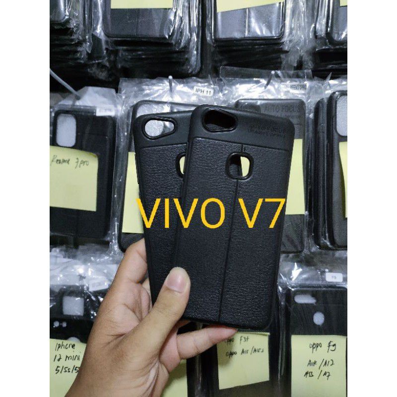 Case/slikon Auto fokus Premium type HP Vivo v5/V7/V7+/V7 plus/v9/v11/V11i/V11 pro/V15/V15 pro/V17/V17 pro/V20/V20SE/V21 4G/v21 5G/v5s/Z1 pro/S1 pro Casing Silikon Leather Soft Case