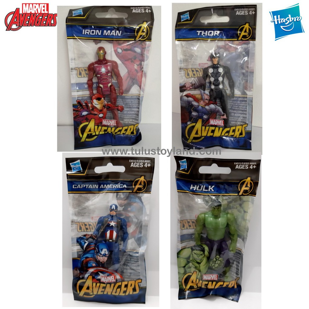 Marvel Action Figure Avengers 1pk by Hasbro Original Mainan karakter Hero Pahlawan Boneka