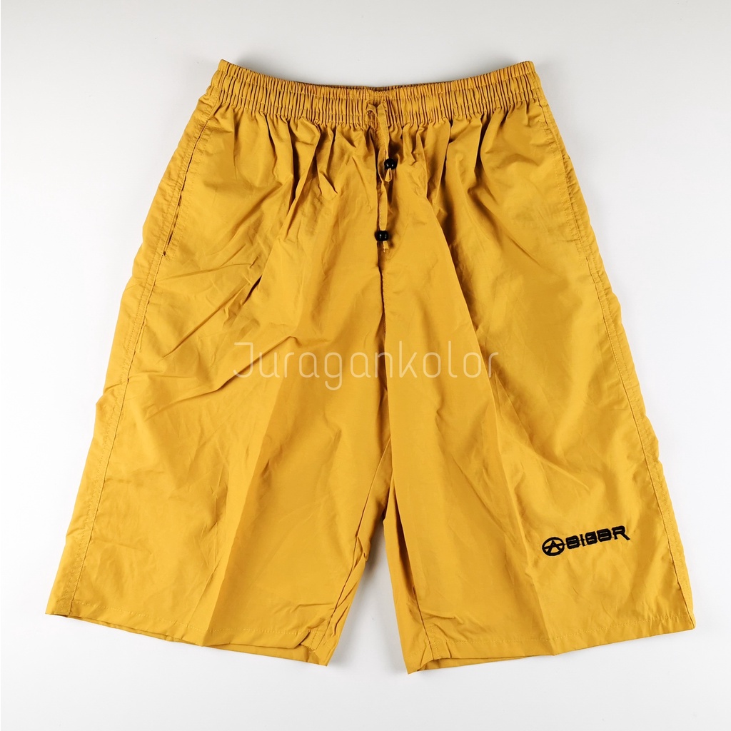Celana Pendek Santai Bordir 3/4 Polos-34-BR-6