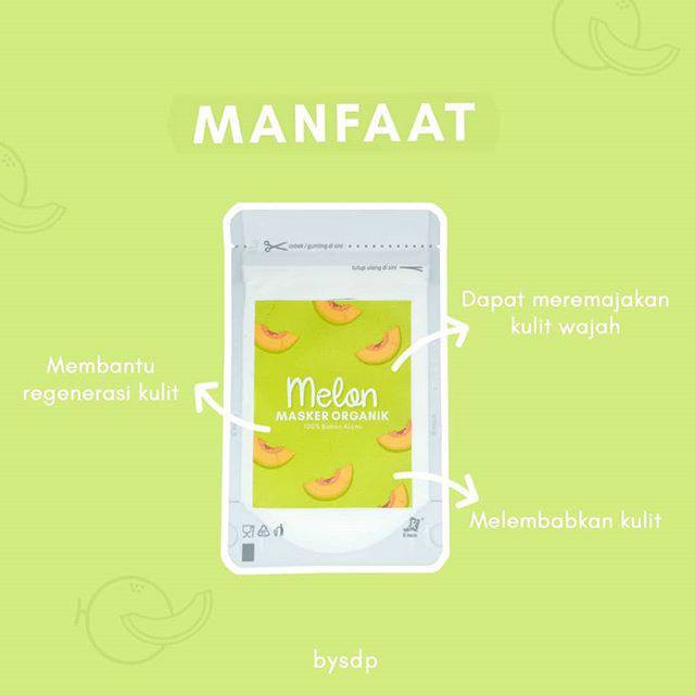 Masker Organik Bubuk Murah Cocok untuk Wanita Ukuran 15 Gram Part 2