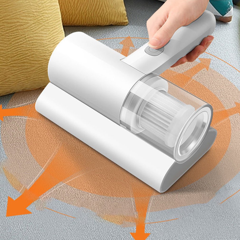 Mesin Penghilang Tungau Genggam Vacuum Cleaner UV 10KA Alat Penghilang Tungau Ranjang Putih Wireless Mite Remover Cleaning Machine