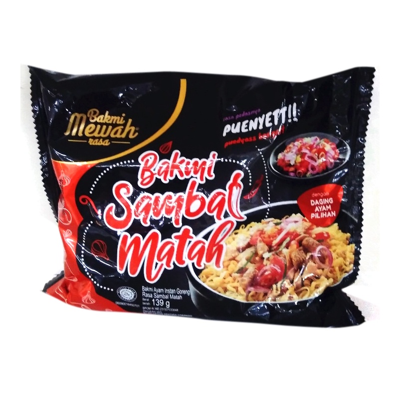 

Bakmi Mewah Mie Sambal Matah 139Gr