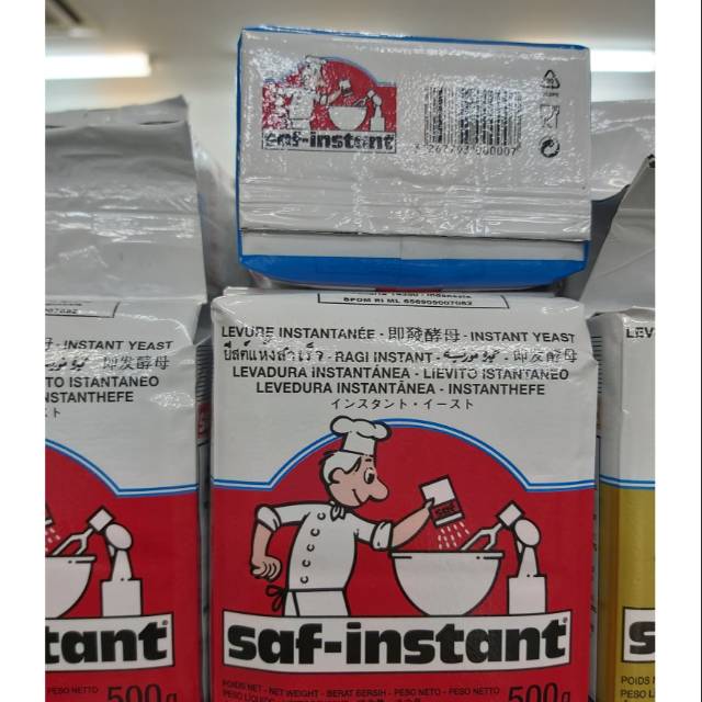 

Saf Instant Red /Ragi Kering / Ragi Kemasan / yeast Ragi Saf-instant Red 500gr